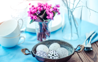 Spring Decor table
